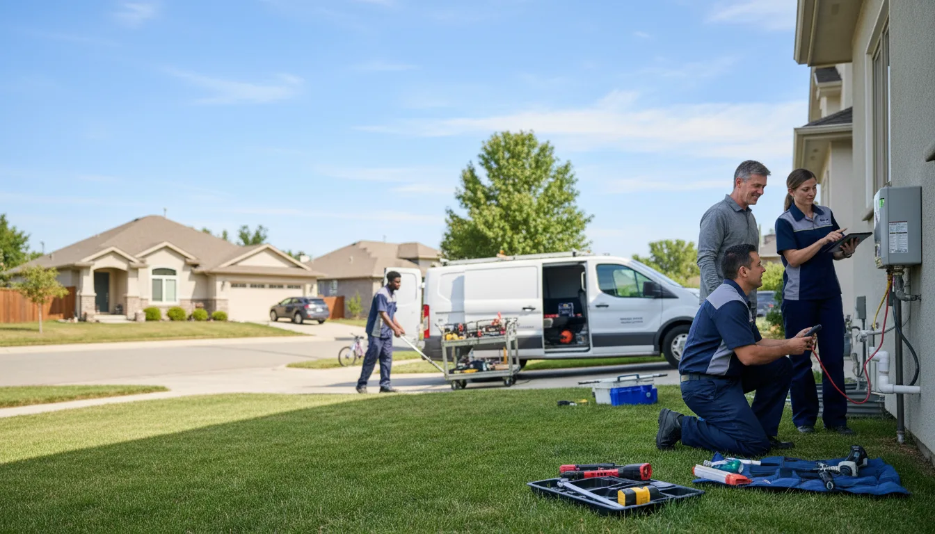 Tankless water heater service in Sheffield, PA